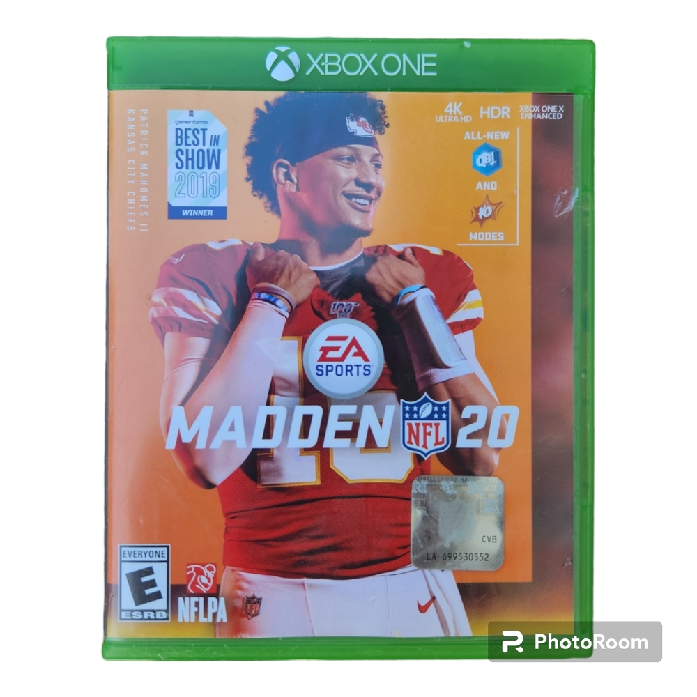 Xbox one madden 20 by EA Sports